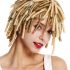 WIG ME UP - DH1110-ZA89/ZA88 women's party wig men's wig carnival corkscrew curls afro curls short voluminous Caribbean rasta dreads light blonde mix