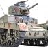 Airfix A1358 M3 Stuart Honey Military Vehicle (British Version)