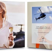 Activity Superstore Helicopter Flight and Fizz Gift Experience Voucher - Available at 30 locations - With a 12 mile helicopter ride, followed by bubbles and chocolate!