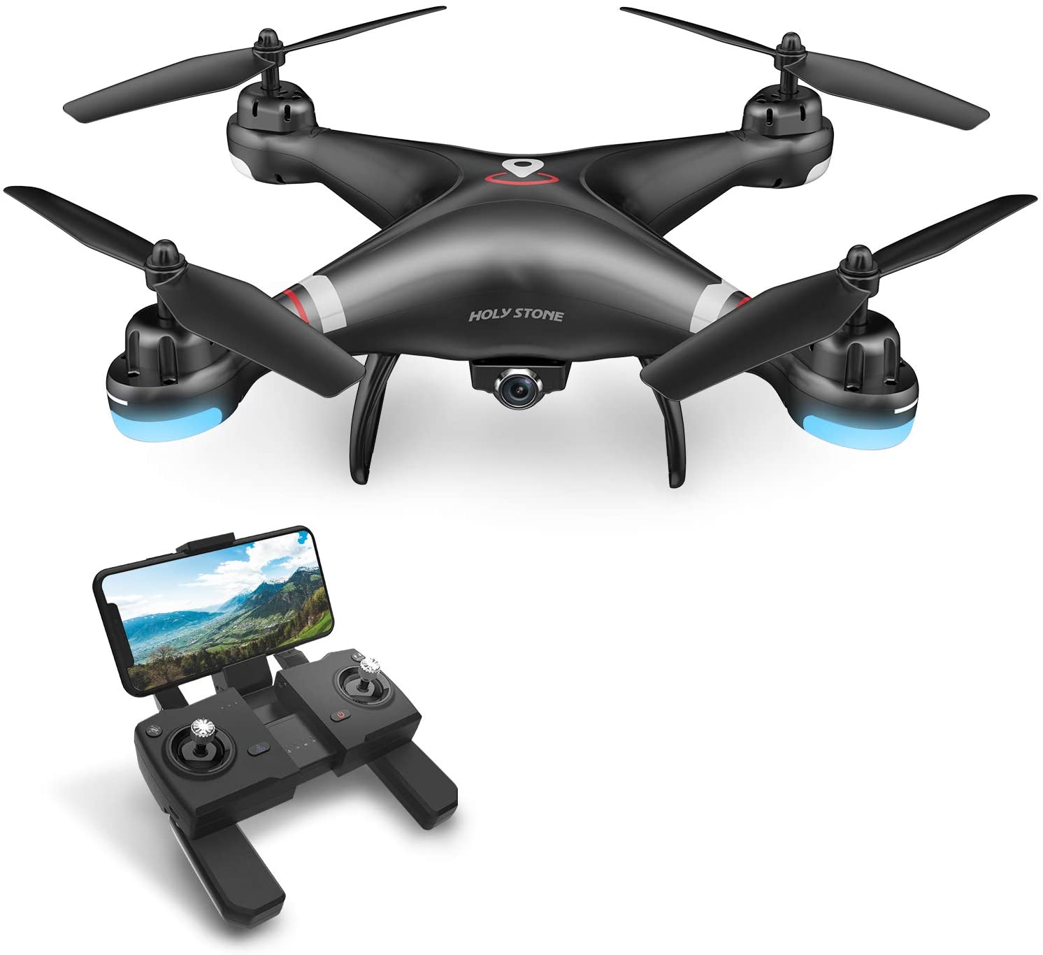 HOLY STONE HS110G GPS FPV Drone with 1080P HD Live Video Camera for