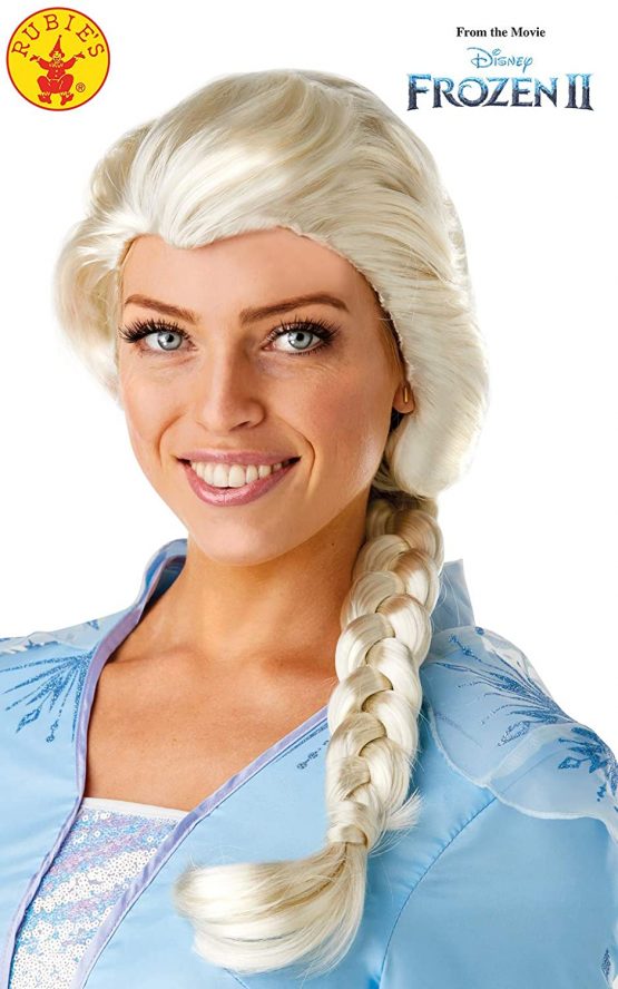 Rubie’s Official Disney Frozen 2, Elsa Wig, Ladies Fancy Dress