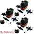 AZDelivery 3 x MG995 Micro Digital Servo Motor for RC robot Helicopter Aircraft including E-Book!