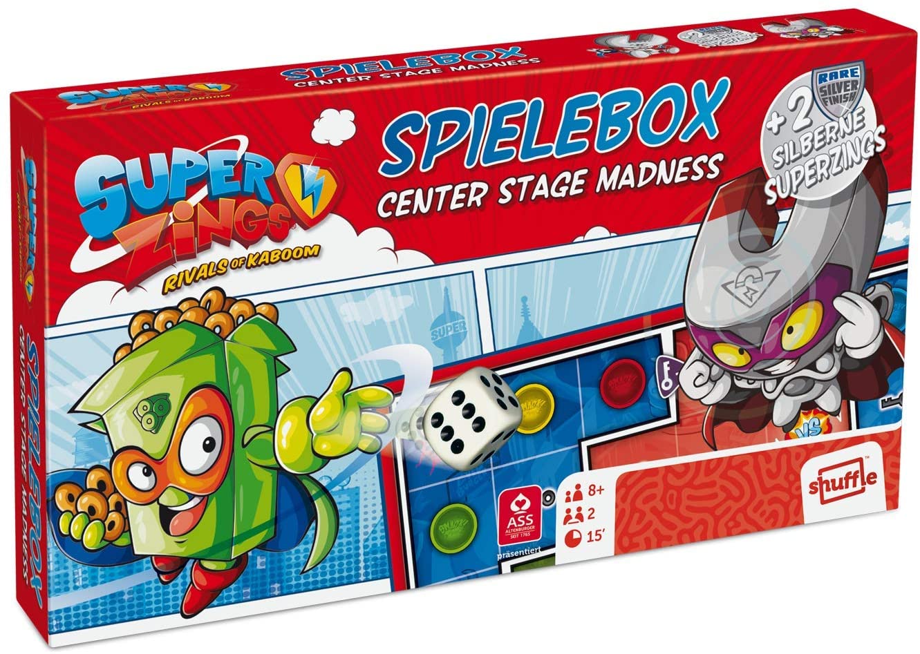 Ideal SUPERZINGS POWERS GAME Rivals of Kaboom Board Game 