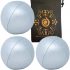 3 x Pro 115g Cascade Classic Juggling Balls - Thud Juggling Balls & Bag - Set of 3 Juggling Balls (Silver)