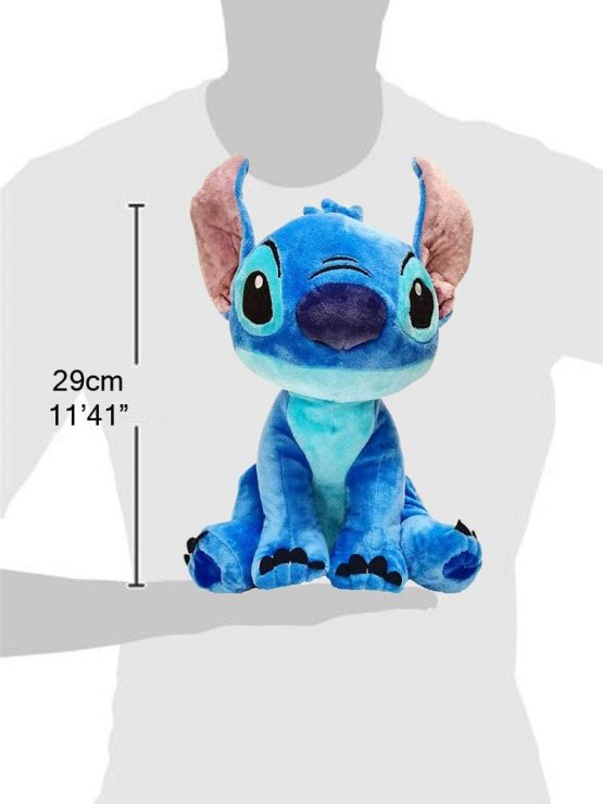 Lilo & Stitch – Peluche 11'41 “/ 29cm Angel plush toys (pink) Super soft  quality both with sound – TopToy