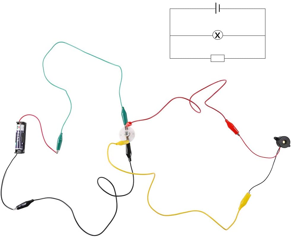 Sntieecr Electric Circuit Motor Kit, Educational Montessori Learning