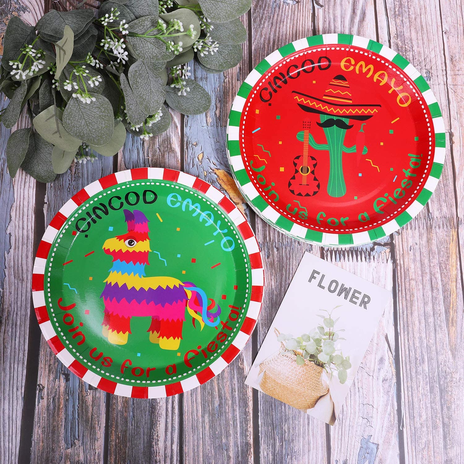 aneco-60-pieces-mexican-theme-paper-plates-disposable-tableware-fiesta