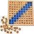 Amasawa Puzzle Digital Board,1-100 Digital Continuous Board,Math Puzzle Wooden toy for the Early Motor Skills Development Education of Your Child