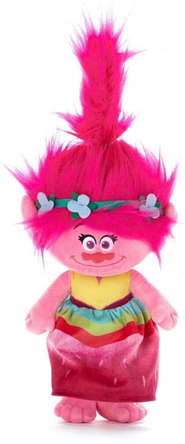 dreamworks 12″ Trolls 2 Rainbow Dress Poppy Soft Plush Toy – TopToy