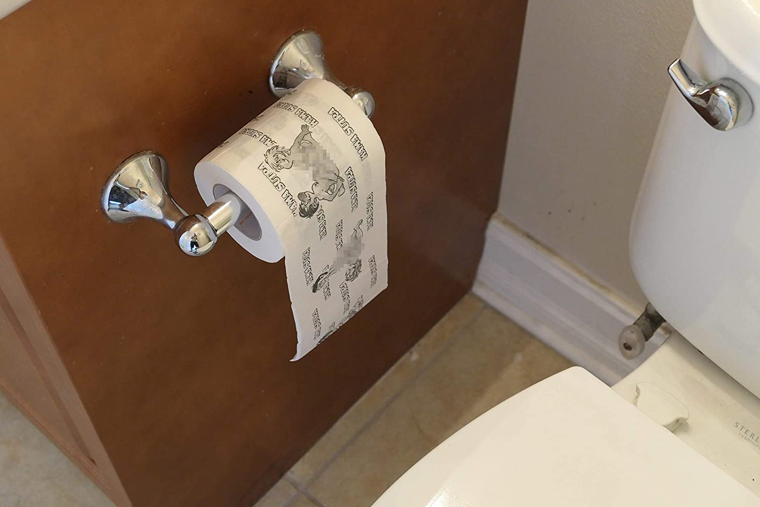 SL Funny Toilet Paper Tissue Napkin Prank Fun Birthday Party Novelty