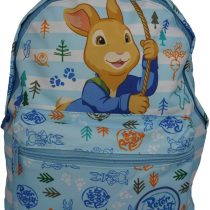 Peter Rabbit Forest Officially Licensed Backpack- Plain/Personalised School Kids Quality Product Stitching Padded Shoulder Straps Tension Resistant 100% Polyester (Plain)