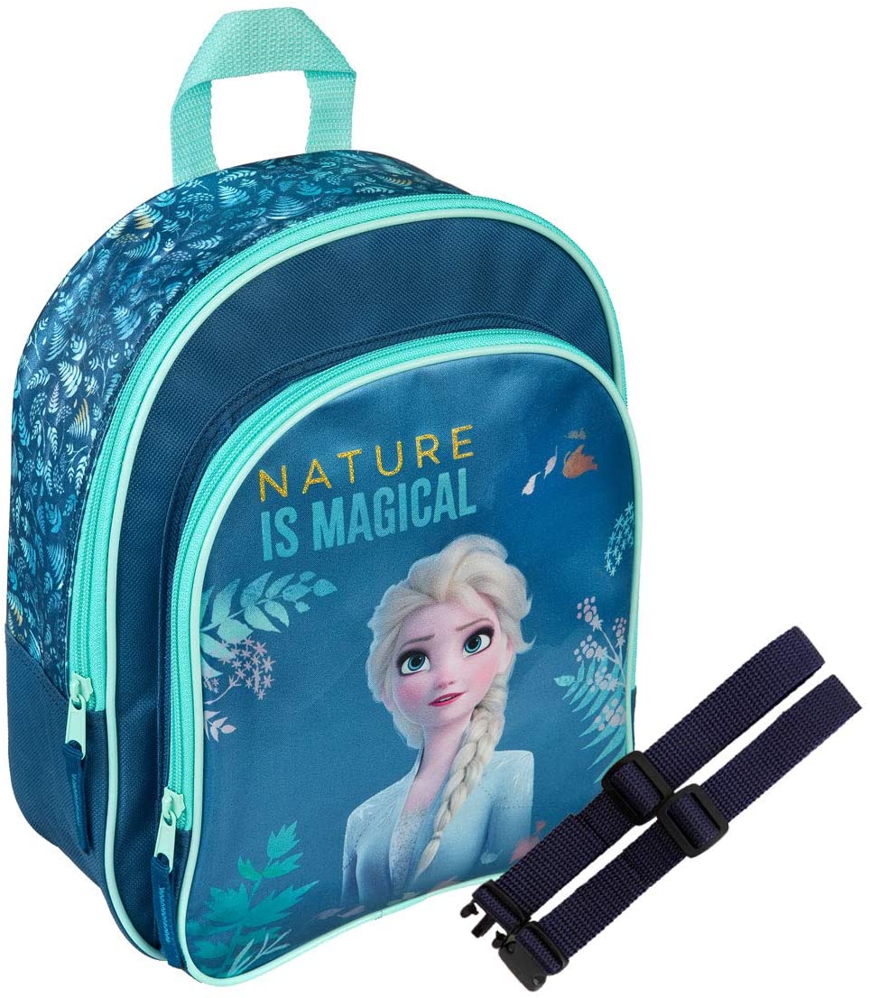 Set of Children’s Backpack + Gurties® Chest Strap 26 x 30 x 12 cm Blue