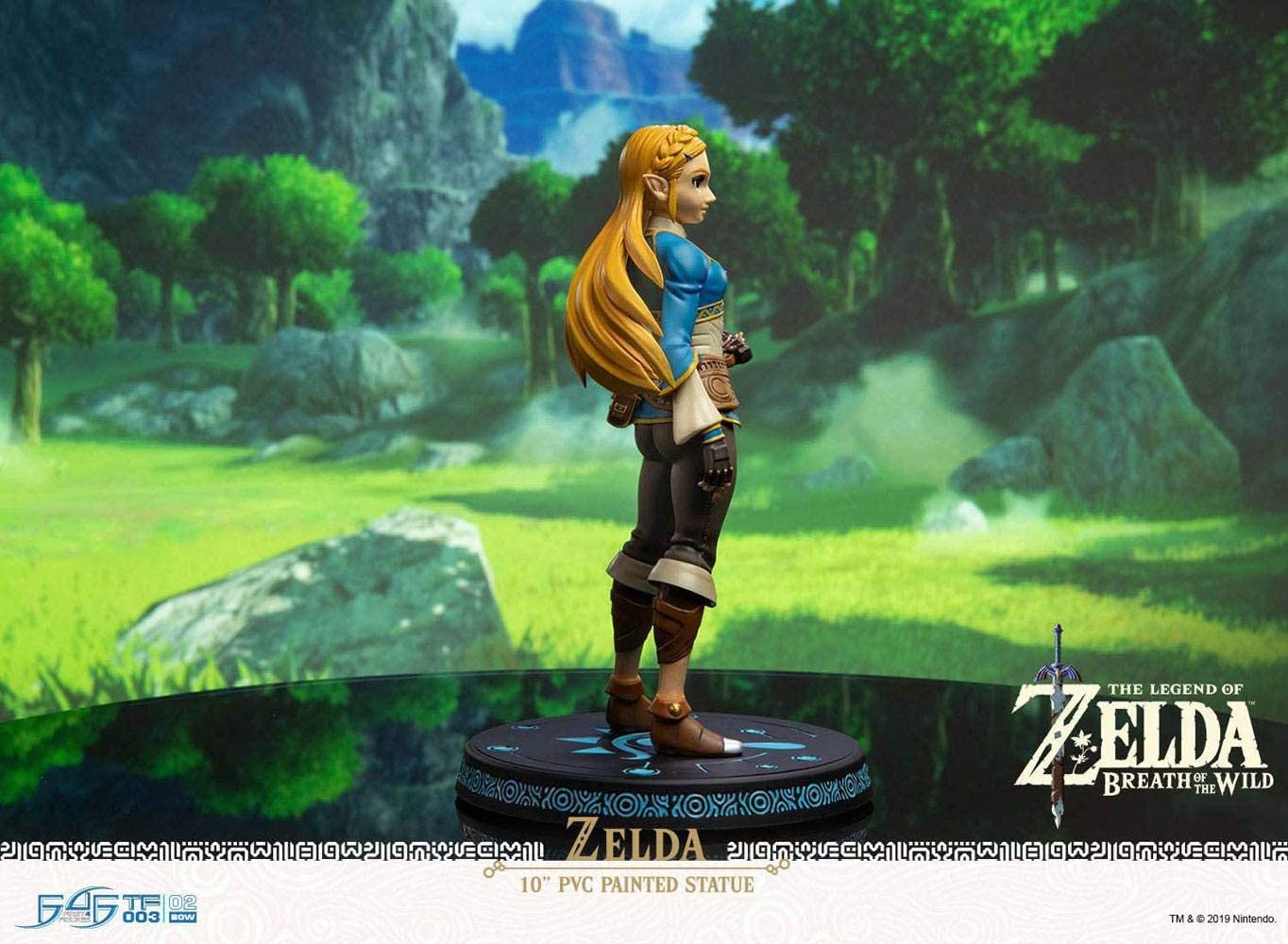 zelda statue first 4 figures