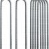 AAGUT 12 Inch Trampoline Stakes 6 Pack Galvanized U Shaped Trampoline Ground Anchors,Anti Rust Trampoline Stakes Heavy Duty(TrampolineStakes_6)