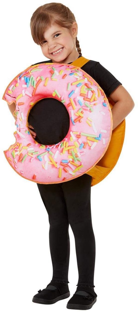 Smiffys 71090 Toddler Donut Costume, Girls, Pink, One Size – TopToy