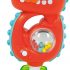 Baby Clementoni 17330 Interactive Dinosaur Rattle, Multi-Coloured