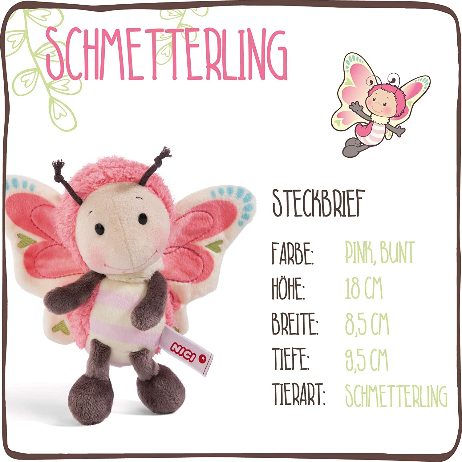 butterfly soft toys