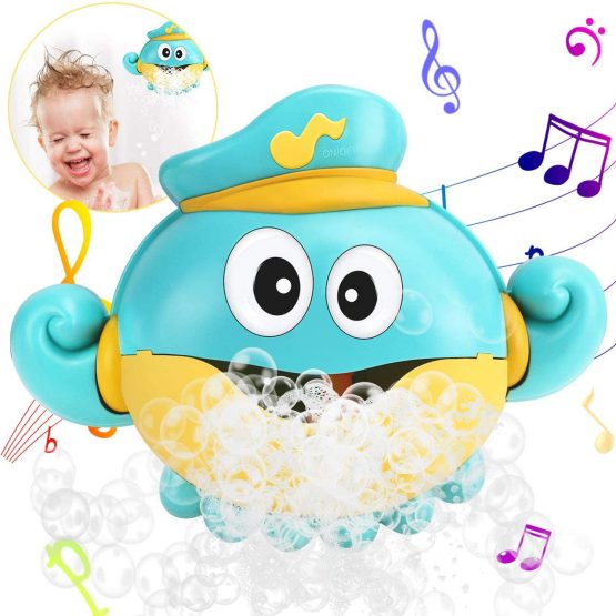 Gifort Baby Bath Bubble Toy, Automatic Music Nursery Rhym Bubble