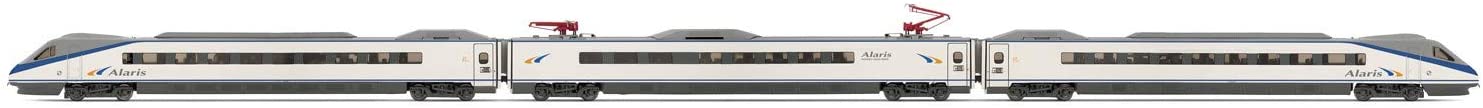 with DCC Decoder Locomotive Electric 3-Unit EMU Alaris in Original Blue and White Livery Electrotren E3465D RENFE