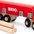 BRIO World Lumber Truck for Kids Age 3 Years Up - Compatible with all BRIO Railway Sets & Accessories