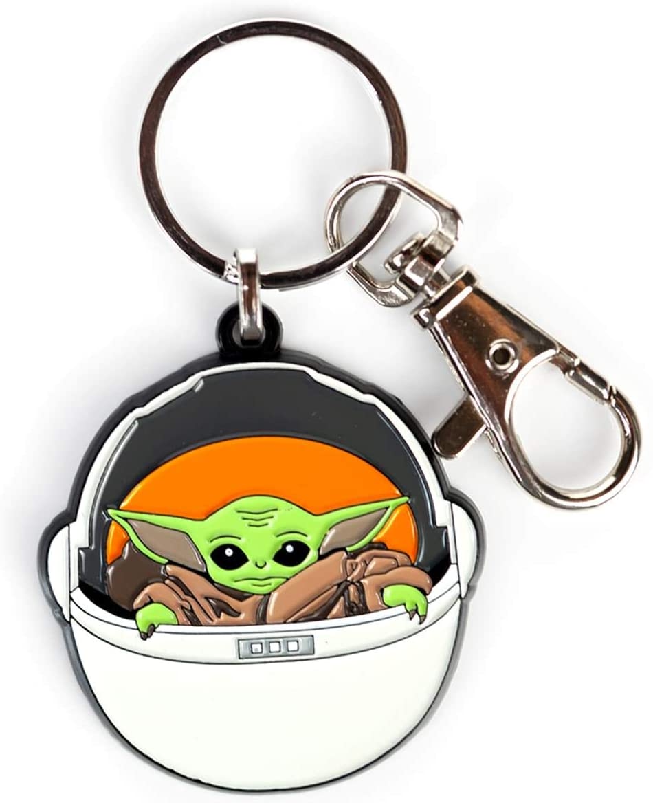 Star Wars: The Mandalorian The Child Baby Yoda In Carriage Enamel