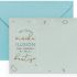 Set of 20 Personalised Christening Invitations - Blue