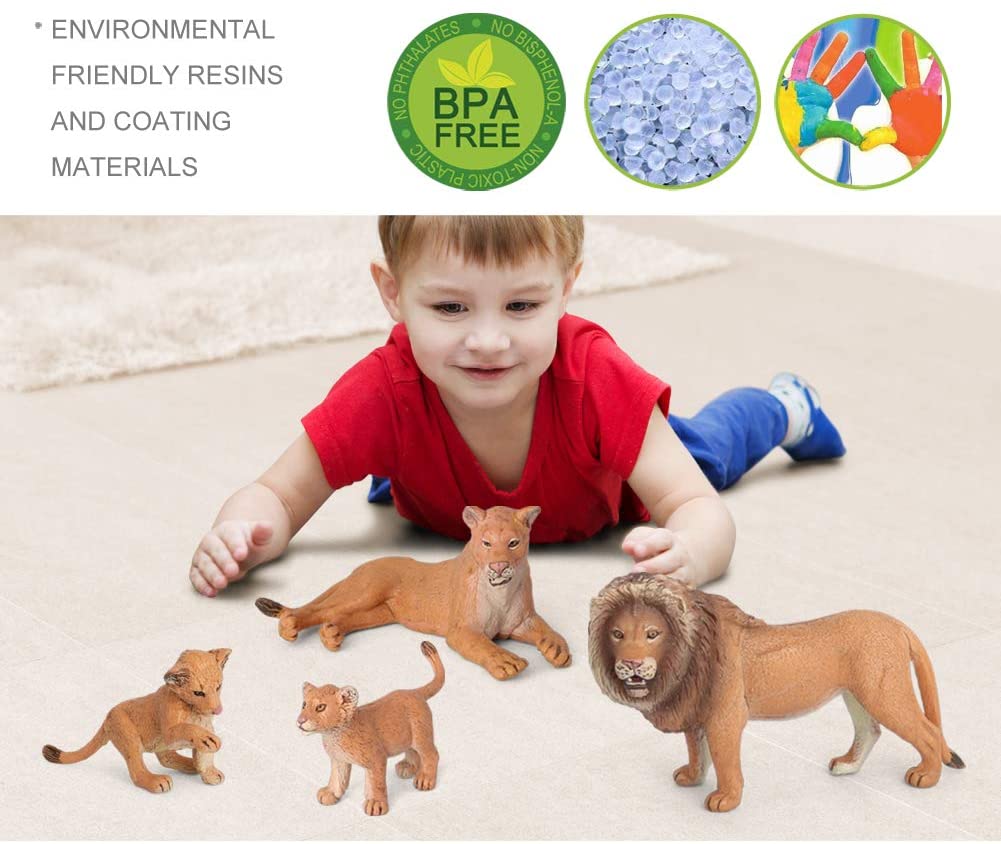 Volnau Animal Figurines Snake Toys 11PCS Reptile Figure Cold Blooded Amphibians Lizard Zoo Pack For Toddlers Kids Christmas Decoration Gift