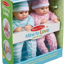 Melissa & Doug Luke & Lucy Dolls I Pretend Play I Dolls I Age 2+ I Gift for Boy or Girl