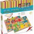 Cayro -Parchis and pirate goose - Children's board game - Children's parcheesi - Cooperation game Development of visual and logical-mathematical skills - Board game (843)