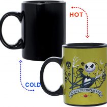 Nightmare Before Christmas Jack Skellington All Hail King Jack 11oz Heat Reveal Mug