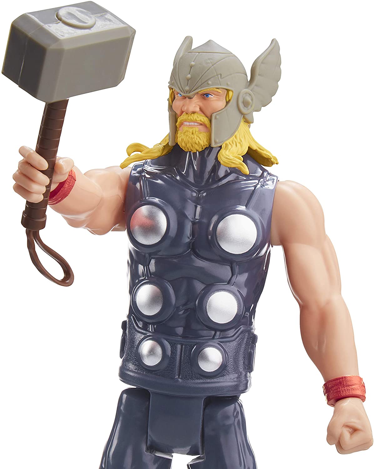 Avengers Marvel Titan Hero Series Blast Gear Thor Action Figure, 12 Toy,  Inspired by The Marvel Universe, for Kids Ages 4 & Up