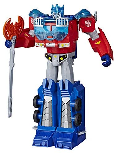 TRANSFORMERS Toys Cyberverse Ultimate Class Optimus Prime Action Figure ...