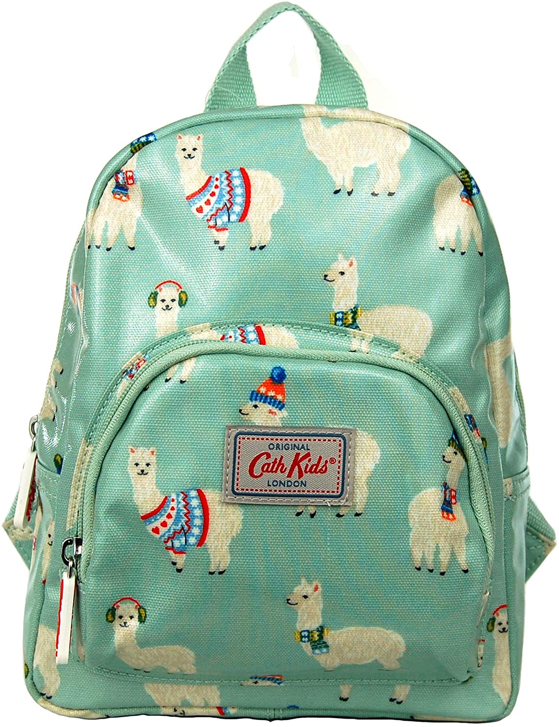 Cath Kidston Kids Mini Rucksack Mini Alpacas Design in Pale Celadon ...