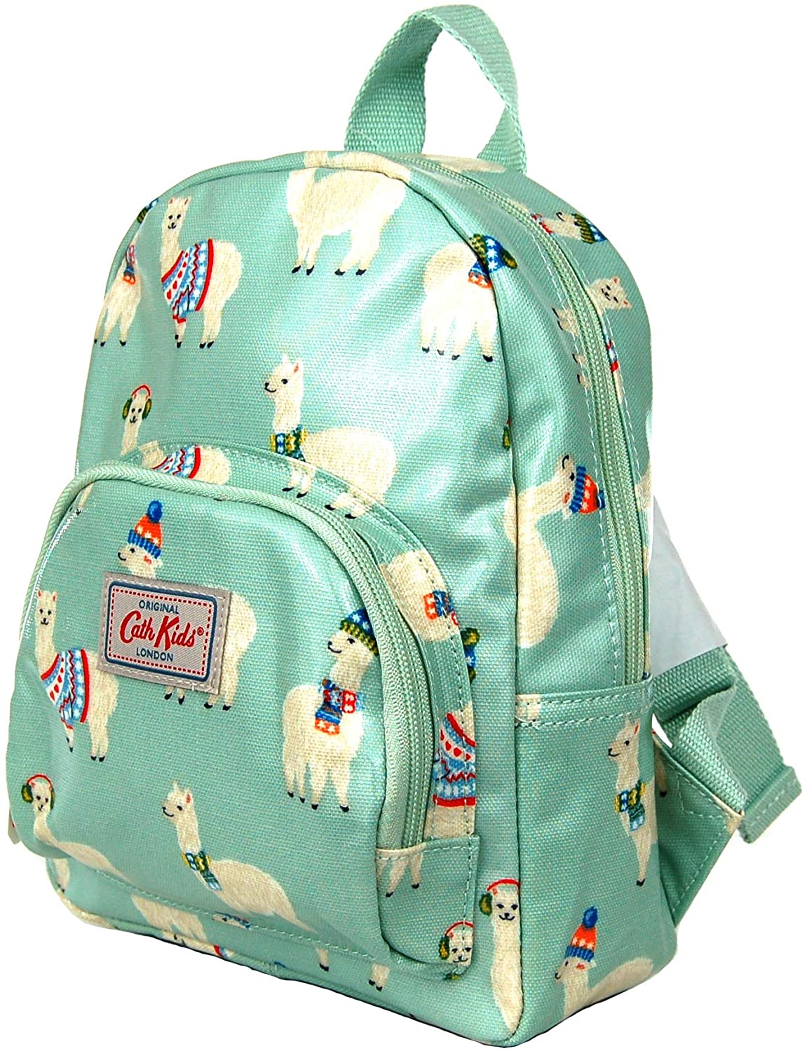 Miniature Rucksack Cath Kidston Kids Mini Rucksack Mini Alpacas Design in Pale Celadon ...