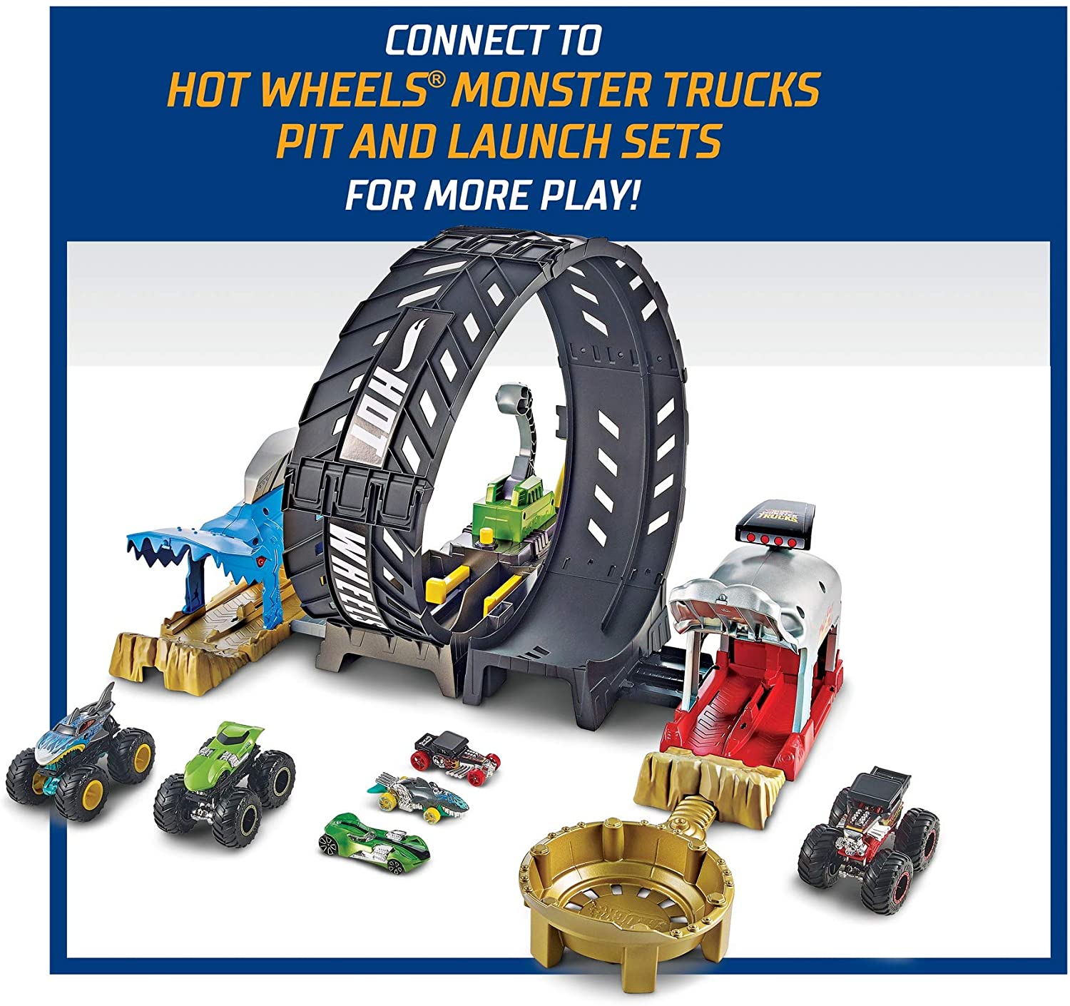 Loop Challenge Playset Epic Loop Monster Truck Hot Wheels Monster - Main Image