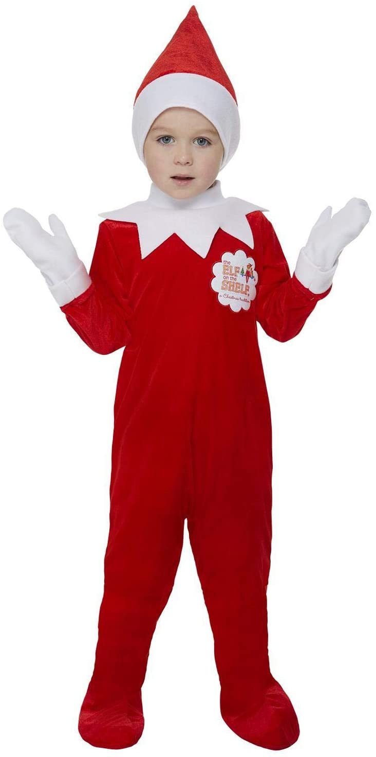 Smiffys Officially Licensed Shelf Boy Elf Costume TopToy