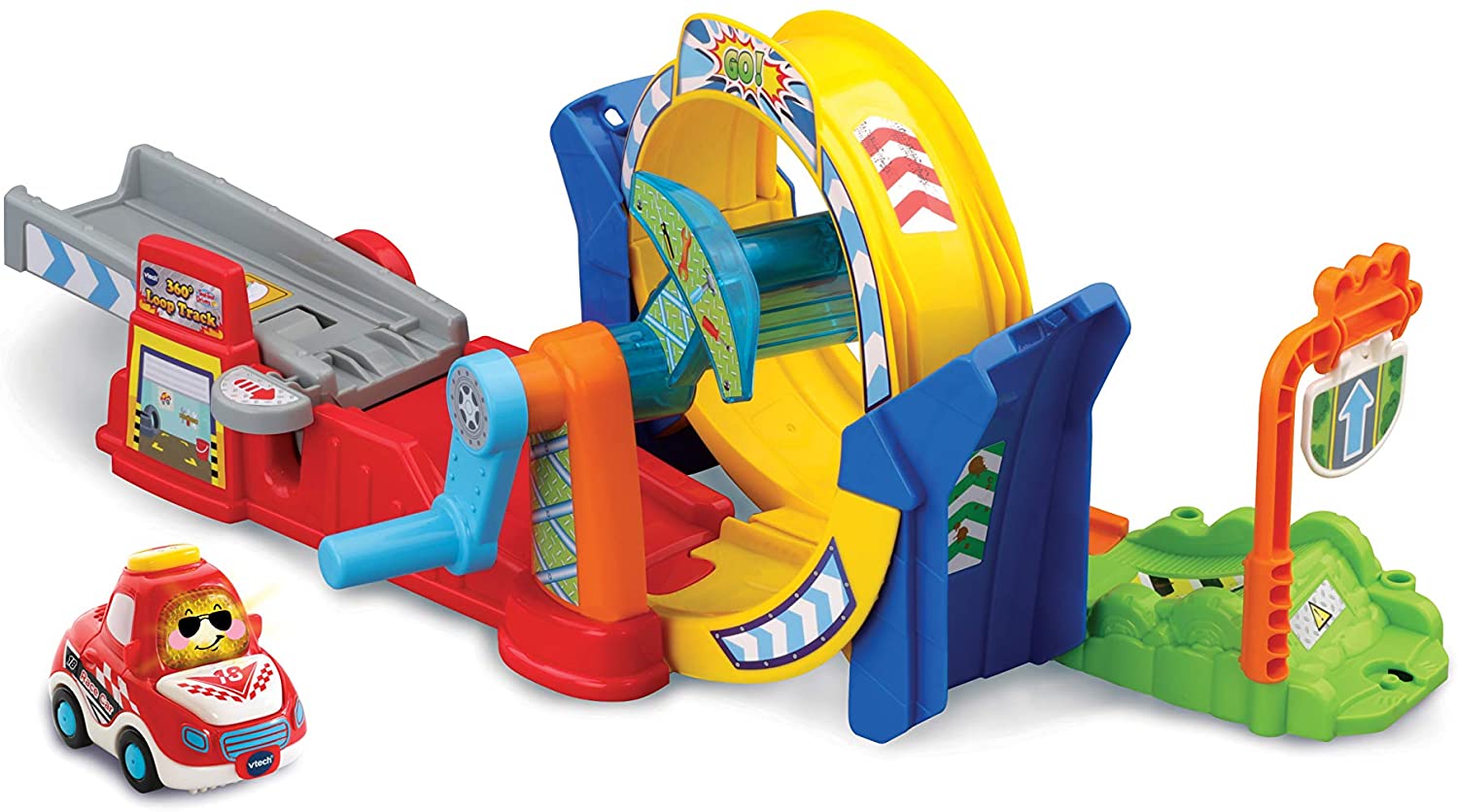 Racing Cars for Boys and Girls Car Tracks for VTech Toot-Toot Drivers Garage 
