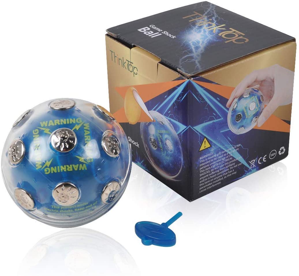 ThinkTop Shock Ball Hot Potato Game, Electric Shocking Game for