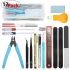 WMYCONGCONG 17 PCS Gundam Modeler Basic Tools Hobby Building Craft Set for Hobby Model Assemble Building Repairing Fixing