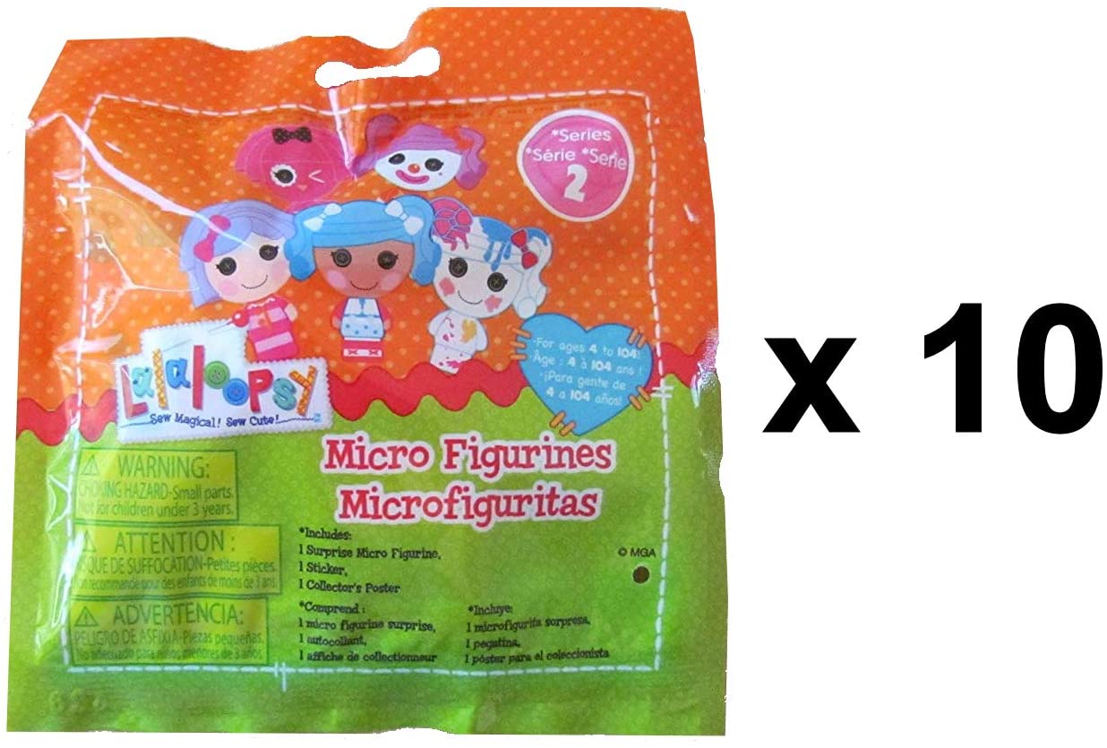 Lalaloopsy Mix N Match Micro Figurines Series 2 Collectible Figures ...