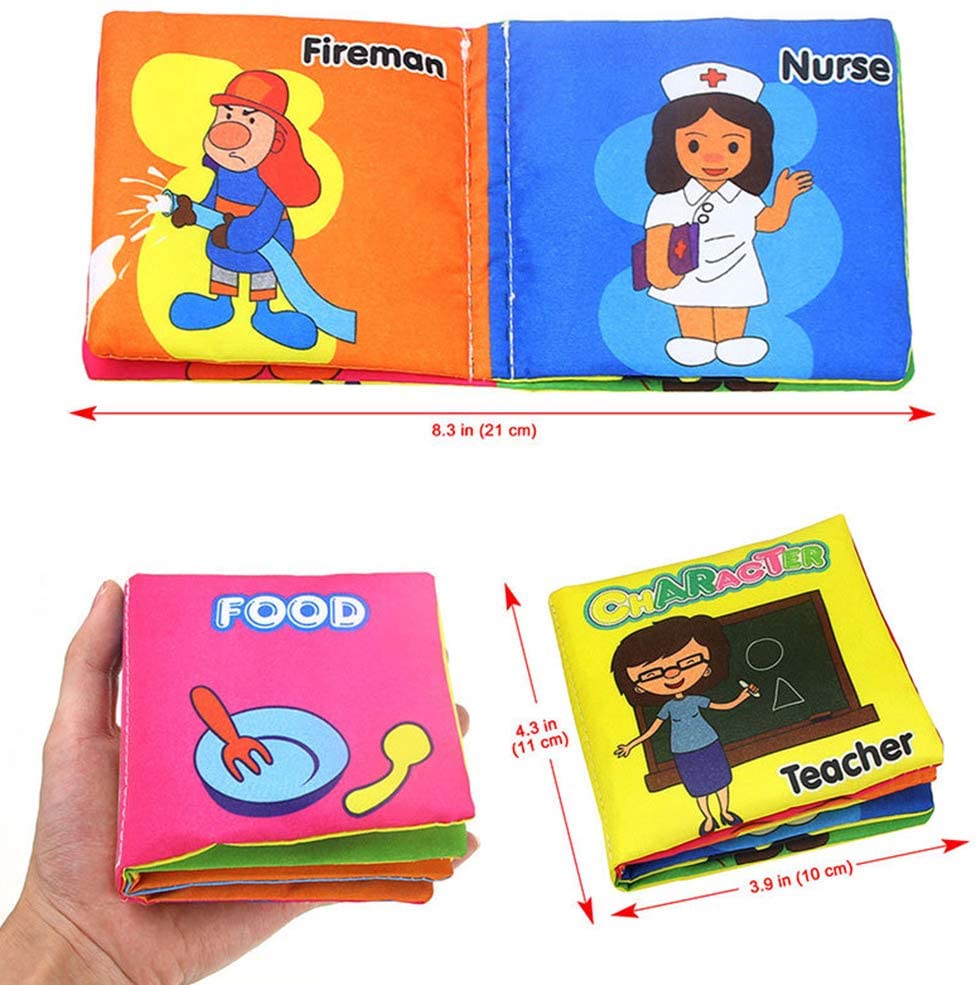 Uncategorized HAHAone My First Soft Book,Baby Cloth Book ...