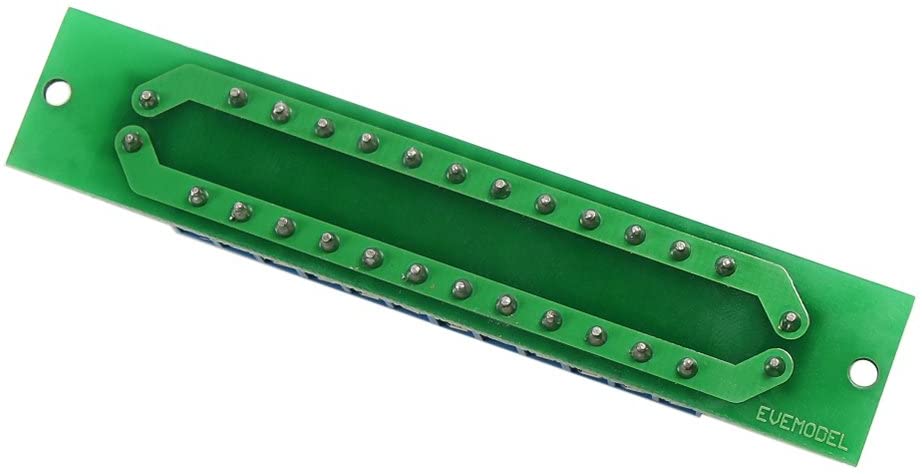 Evemodel PCB012 1set Power Distribution Board Self-adapt Distributor HO N O LED Street Light Hub DC AC Voltage Train Power Control - Foto 5