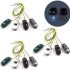 Evemodel 12pcs Head Light Model Car 1:160 Layout N Scale 12V EC150