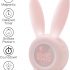 Kids Alarm Clock, Homealexa Cute Rabbit Clock Lght Kids Alarm Clock Creative Bedside Lamp Snooze Function, Timed Night Light, Children's Day Gift Girls and Boys (Pink)