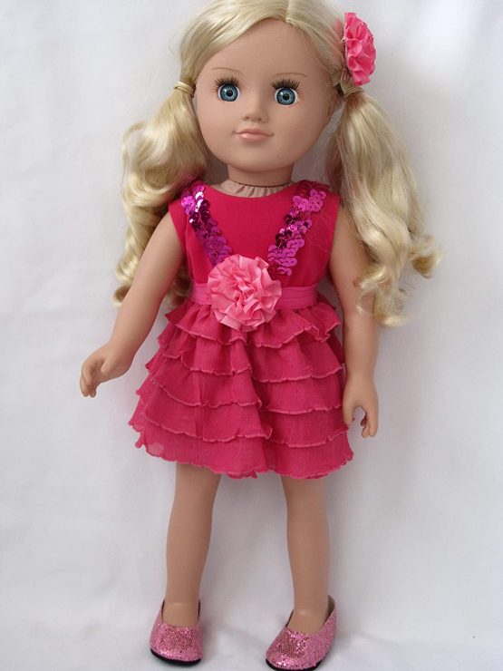 Dollies Boutique Strictly Samba outfit to fit 18″ dolls like