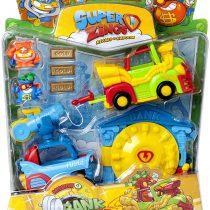 SuperThings - Series 5 - Blister Mission Bank Asault (PSZSB216IN40), Includes 2 Figures and 2 Vehicles
