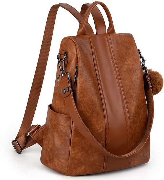 Uto Anti Theft Travel Backpack For Women Lady Waterproof Rucksack Shoulder Bag Hidden Zip