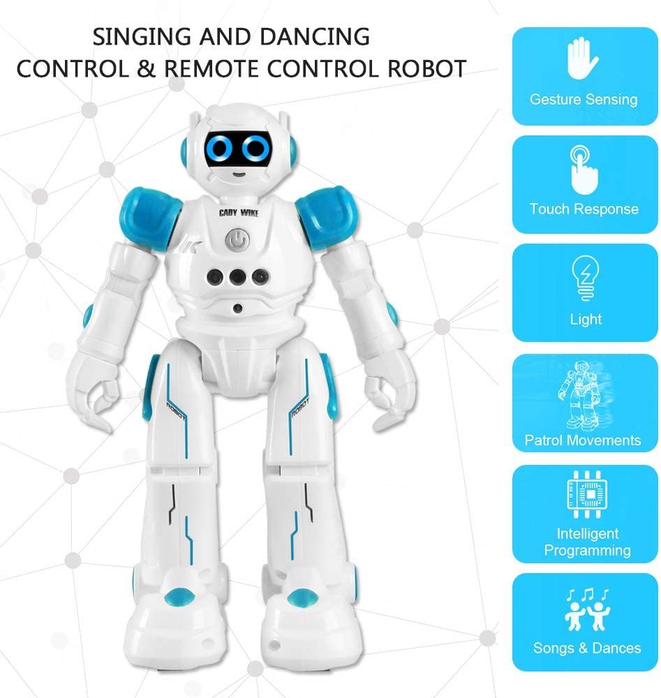 Robot Toy; RC Robot; Remote Control Toys; Smart Toy; Intelligent  Programming Educational Music Dance Robots; Gesture Sensing Smart Robot;  Gift For