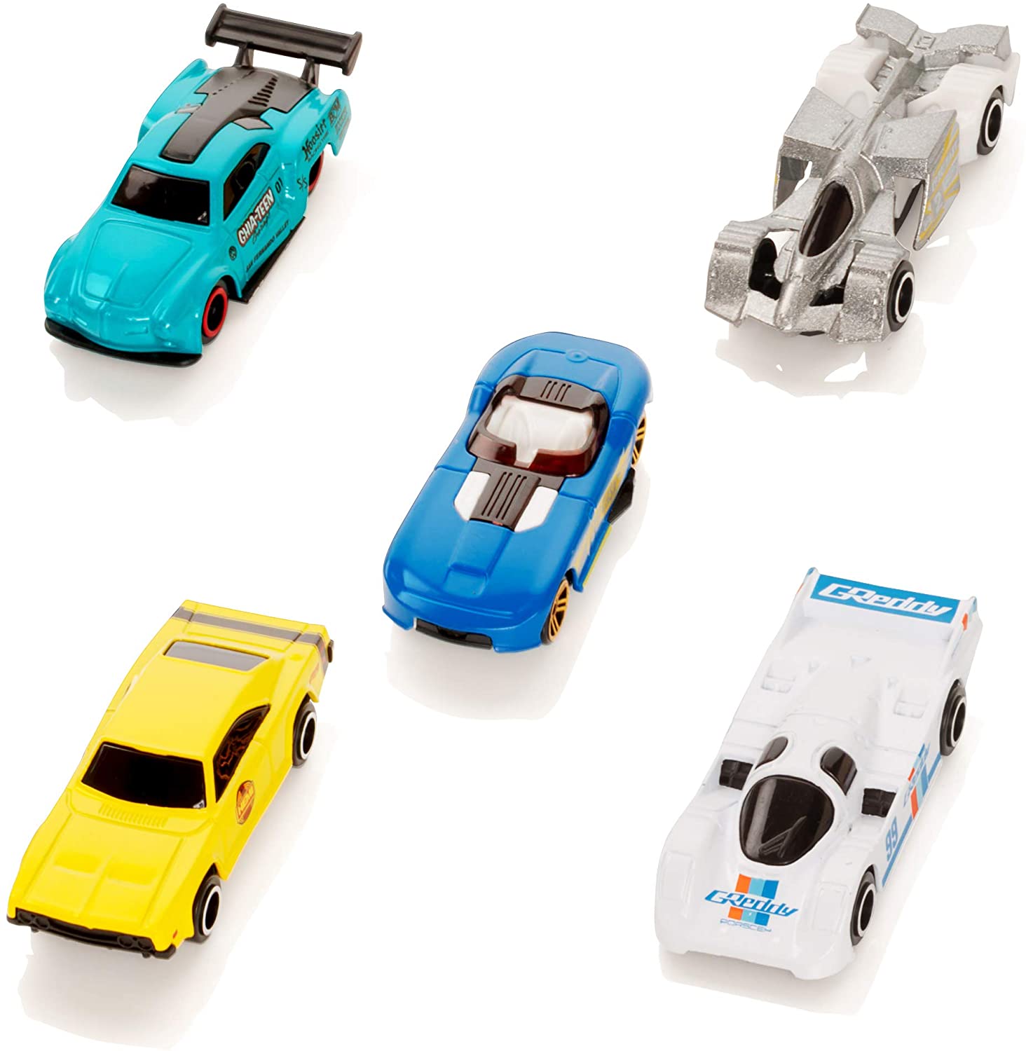 Wheelz Diecast 20 Piece Die Cast Metal Toy Cars Set – Set of 20 ...