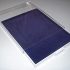 Prophila coin box gray angular compartment 21 x 27 cm, blue insert